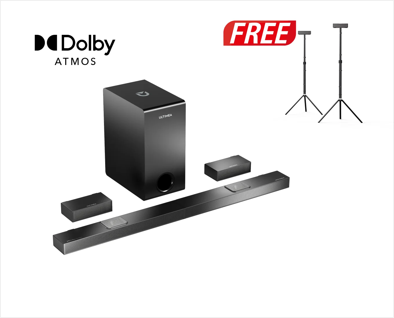 Nova S80 Dolby Atmos Soundbar 5.1.2