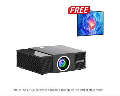 Apollo P60 Projector & Photon E-ALR Screen