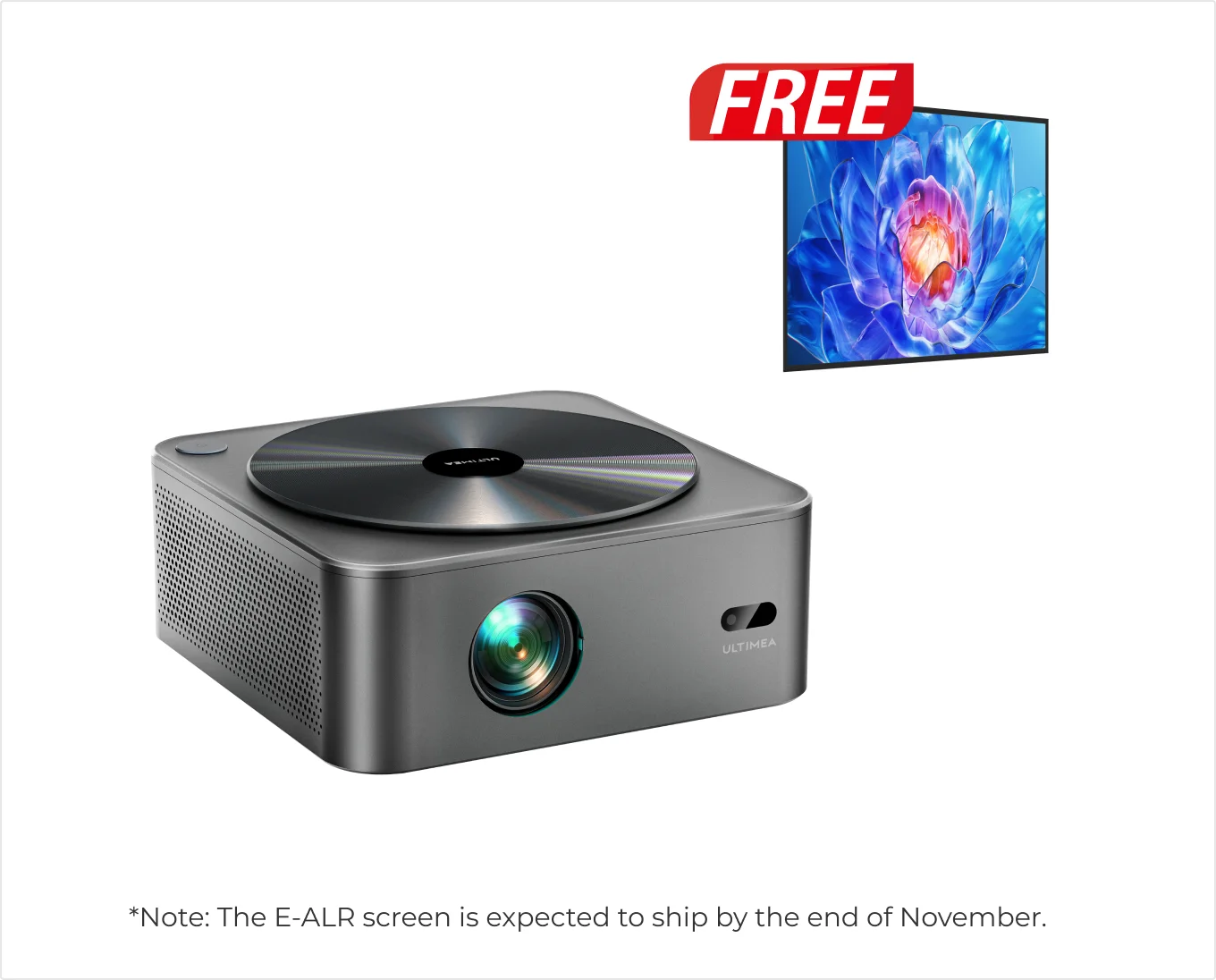 Apollo P40 Projector & Photon E-ALR Screen