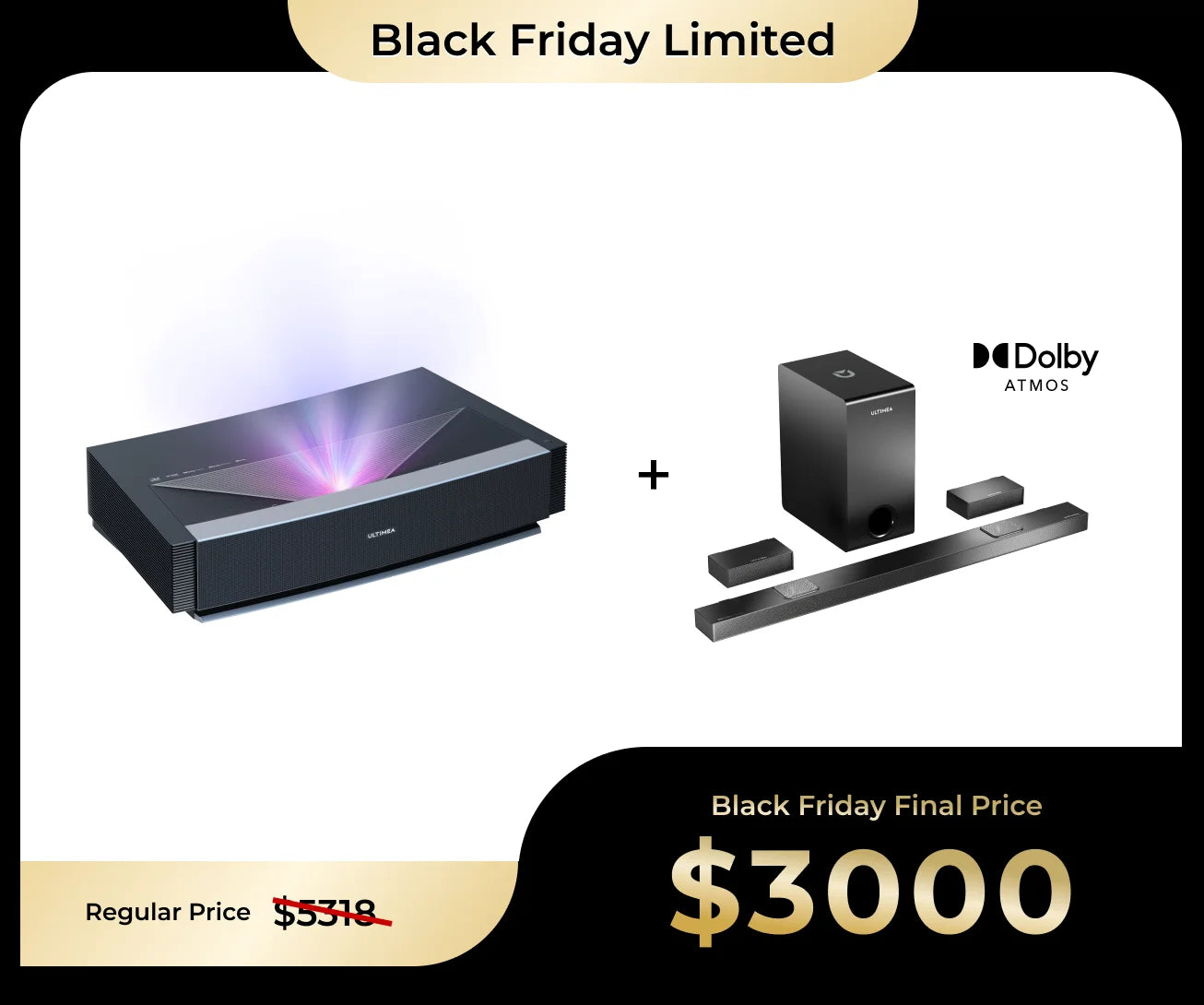 Thor T60 Laser TV Black Friday Final Payment Only