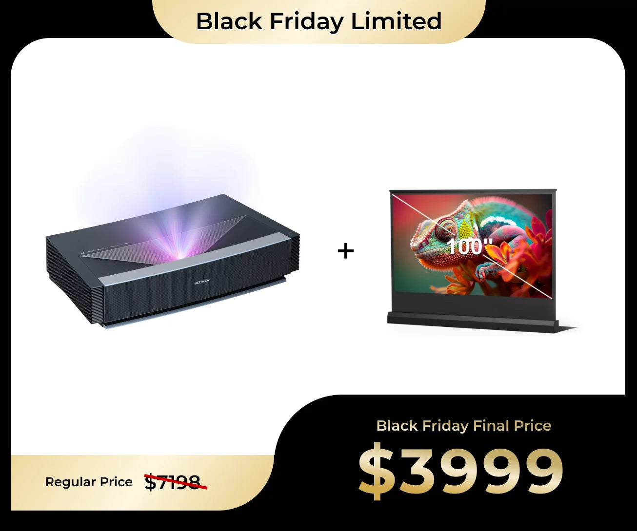 Thor T60 Laser TV Black Friday Final Payment Only