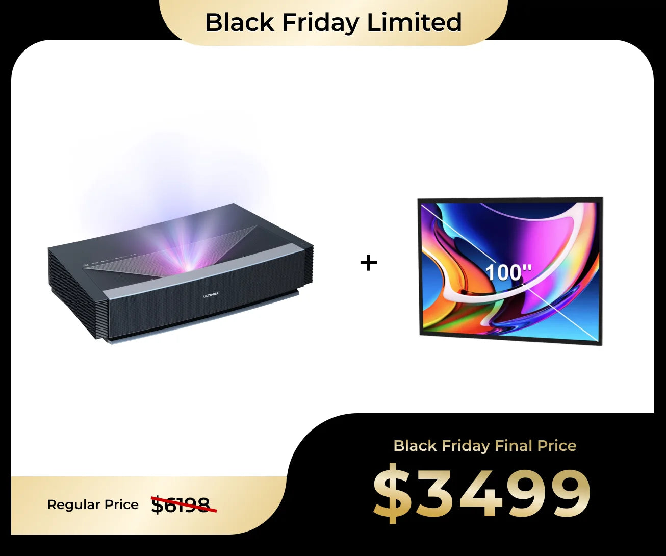 Thor T60 Laser TV Black Friday Final Payment Only