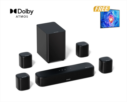 Aura A60 7.1 Soundbar + Free Gift