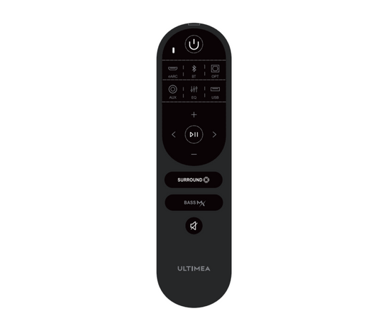 Poseidon D60 Soundbar Remote Control