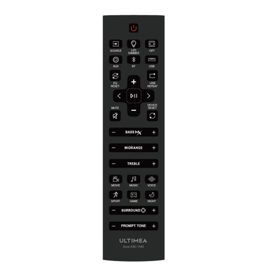 Aura A30 Soundbar Remote Control